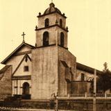 Mission San Buenaventura, California. 1783