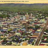Aerial View of the Bussiness District of San Jose