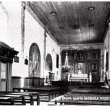 Interior Santa Barbara Mission