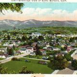 Bird´s eye View of Santa Barbara