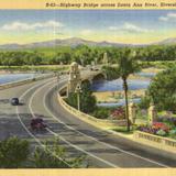 Highway Bridge Across Santa Ana River