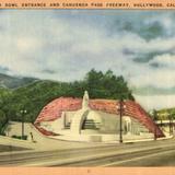 Hollywood Bowl Entrance and Cahuenga Pass Freeway
