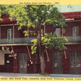 Old Fallon Hotel and Theatre - 1860. Mark Twain - Bret Harte Trail, Columbia State Park