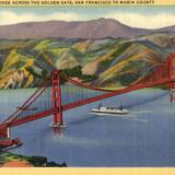 Golden Gate Bridge Across The Golden Gate