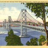 San Francisco-Oakland Bay Bridge from Yerba Buena Island