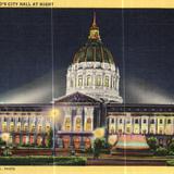 San Francisco´s City Hall at Night