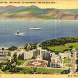 Veterans´ Hospital, Fort Miley, overlooking The Golden Gate