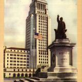 The City Hall and The Stephen M. White Statue