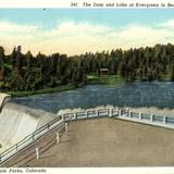 The Dam and Lake at Evergreen in Bear Creek Cañon