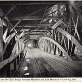 Interior of the Old Toll Bridge between Hartford and East Hartford