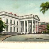 The White House, North From