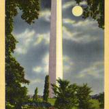 Washington Monument by Moonlight