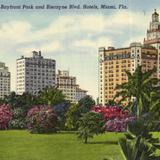 Bayfront Park and Biscayne Blvd. Hotels