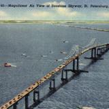 Magnificent Air View os Sunshine Skyway