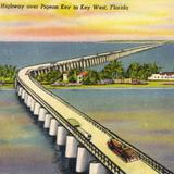 Overseas Highway over Pigeon Key to Key West