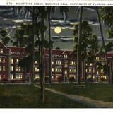 Night Time Scene, Buckman Hall, University of Florida