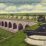 Ramparts of Historic Fort Pulaski