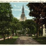 University Hall and Campus, Northwestern University
