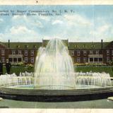 Fountain erected by Raper Commandery No. 1 K. T. / Indiana Masonic Home