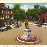 Longfellow Monument, Longfellow Square