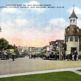 Looking East on Old Orchard Street