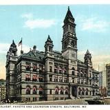 Post Office Calvert, Fayette and Lexington Streets