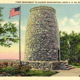 First Monument to George Washington