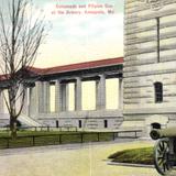 Colonnade and Filipino Gun at the Armory