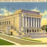 Worcester Memorial Auditorium and Central Congregational Church