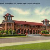 Belle Isle Casino, overlooking the Detroit River