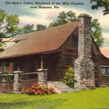 Old Matt´s Cabin. Shepherd of the Hills Country