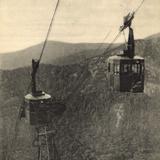 Passing in Midair, Tramway, Cannon Mountain