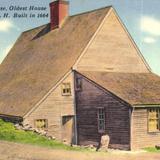Old Jackson House, Oldest House in Portsmouth. Built in 1664