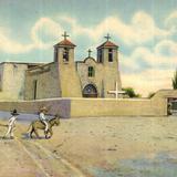 Vintage postcards of Taos