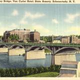 Western Gateway Bridge, Van Curler Hotel, State Armory