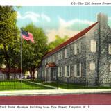 The Old Senate House and Grounds, showing New York State Museum Building