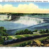 Niagara Falls from Michigan Central Train