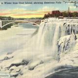 Niagara in Winter from Goat Island