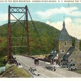 West Approach to The Bear Mountain, Hudson River Bridge