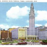 Public Square, Showing Union Terminal Tower