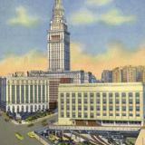 Hotel Cleveland, Terminal Tower and U. S. Post Office