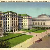 Board of Education Building and Cleveland Public Auditorium