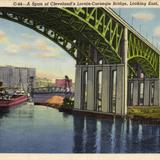 A Apan of Cleveland´s Lorain-Carnegie Bridge