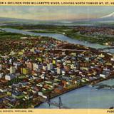 View from a Skyliner over Willamette River