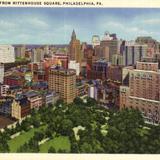 Skyline From Rittenhouse Square