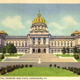 State Capitol, showing new Steps