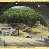 Twin Tunnels on Pennsylvania Turnpike