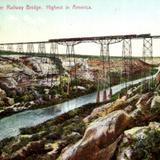 Pecos River Railway Bridge, Highest in America