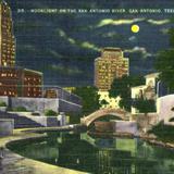 Moonlight on the San Antonio River