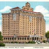The Mineral Wells Hotel. A Baker Hotel